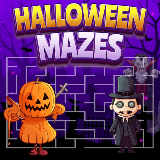 Play Halloween Mazes