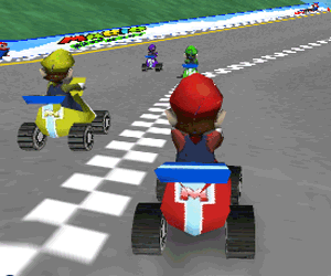 Play Mario Go Kart
