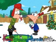 Phineas and Ferb Snow